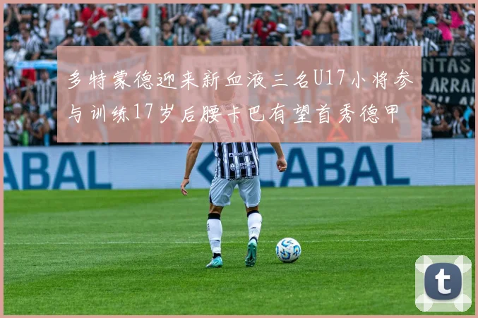 多特蒙德迎来新血液三名U17小将参与训练17岁后腰卡巴有望首秀德甲